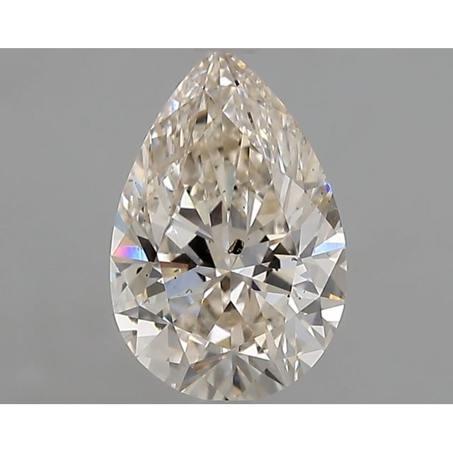 0.99 ct Pear K · Faint Brown natural diamond