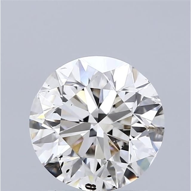 2.00 ct Round L · Faint Brown natural diamond