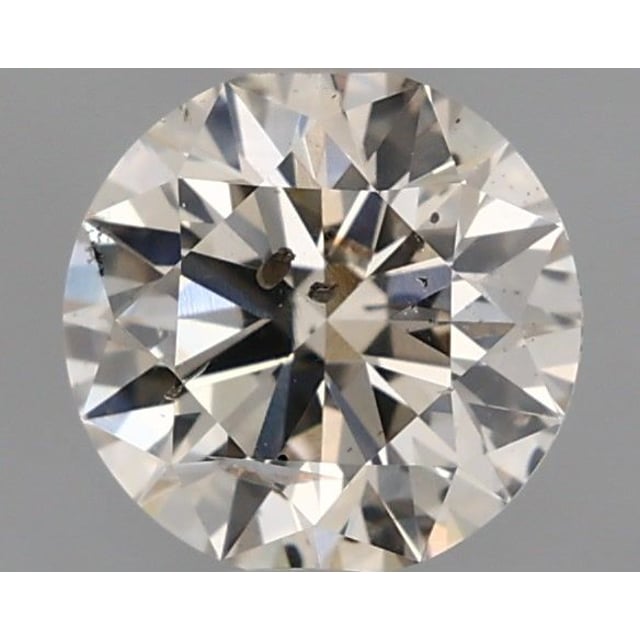 1.03 ct Round N · Very Light Brown natural diamond
