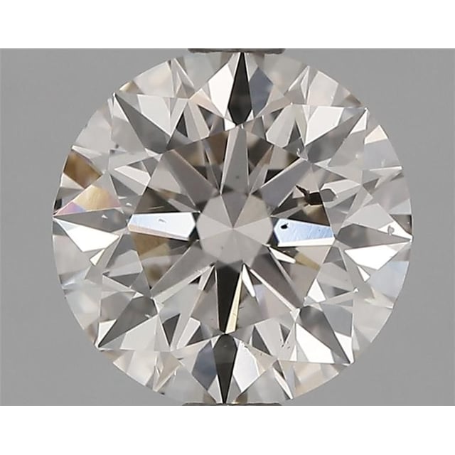 1.50 ct Round M · Faint Brown natural diamond
