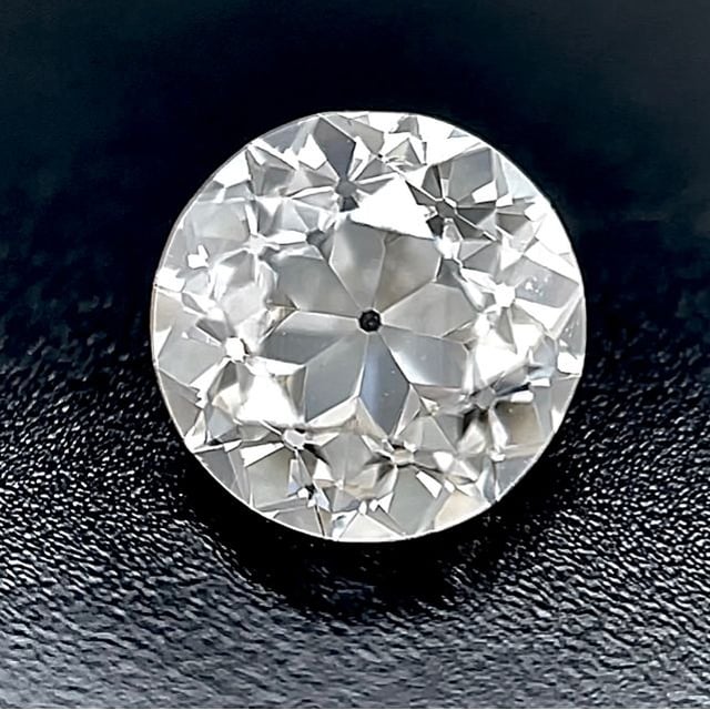 1.07 ct Round K · Faint Brown natural diamond