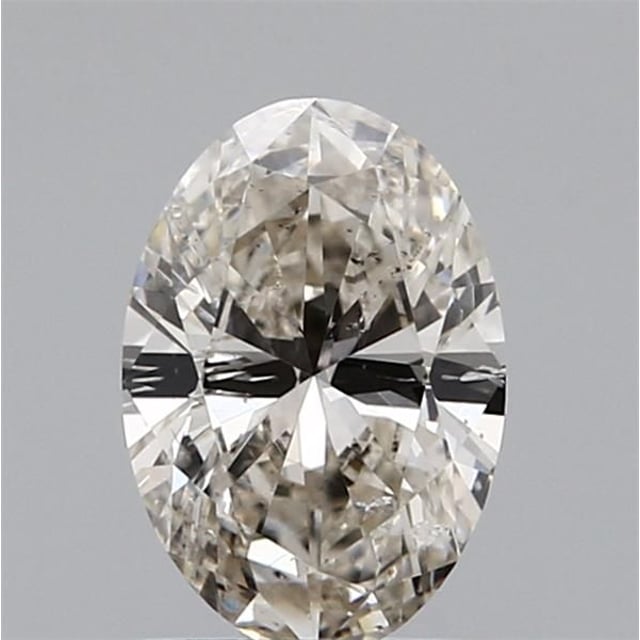 1.01 ct Oval L · Faint Brown natural diamond