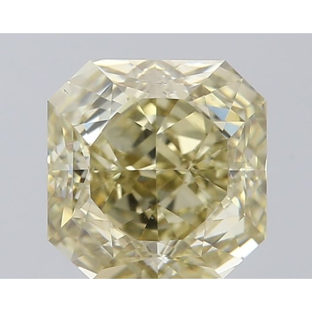 1.25 ct Radiant Fancy Greenish Brown natural diamond