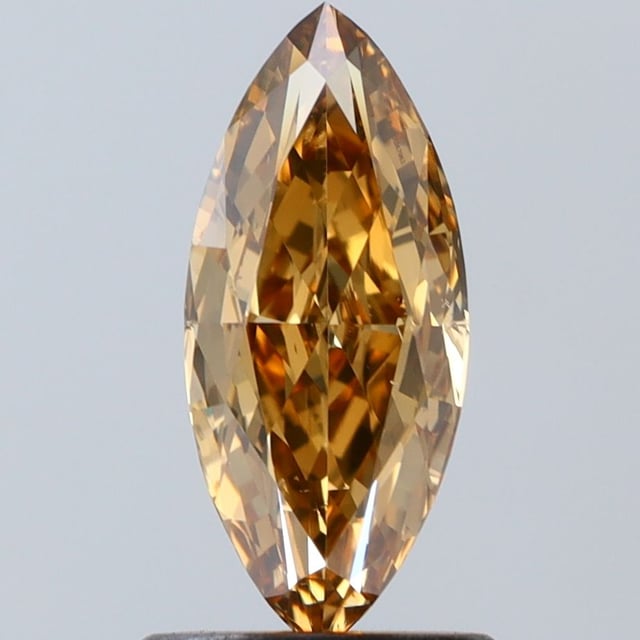 1.00 ct Marquise Fancy Brown natural diamond