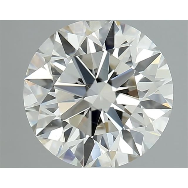 1.01 ct Round L · Faint Brown natural diamond