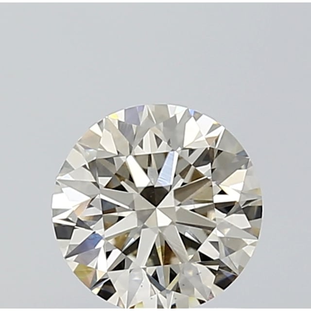 1.20 ct Round N · Very Light Brown natural diamond