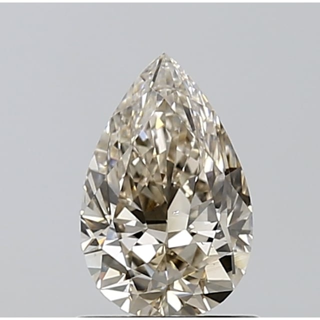 0.96 ct Pear N · Very Light Brown natural diamond