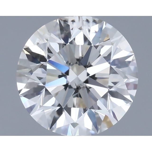 0.90 ct Round K · Faint Brown natural diamond