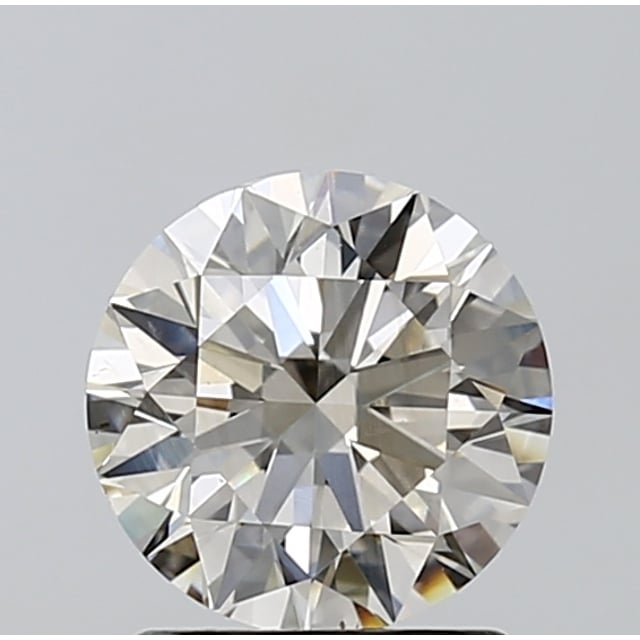 1.50 ct Round N · Very Light Brown natural diamond