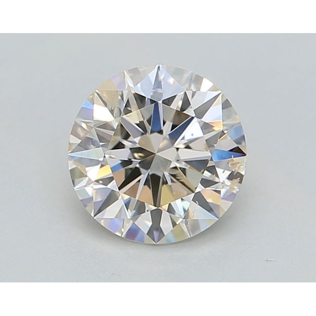 1.00 ct round champagne diamond, GIA L · Faint Brown