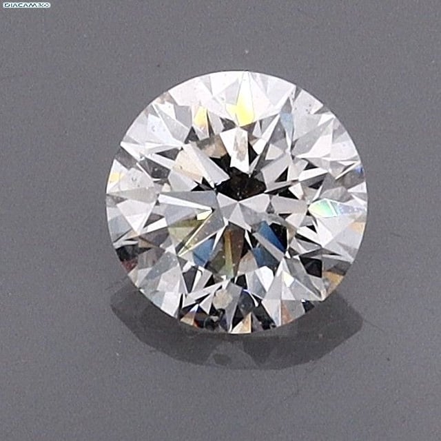 1.20 ct Round L · Faint Brown natural diamond