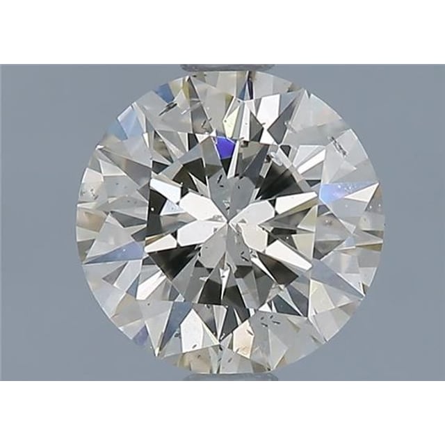 1.03 ct Round M · Faint Brown natural diamond