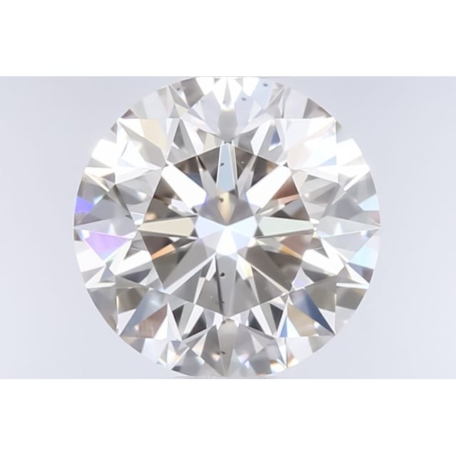 1.00 ct Round L · Faint Brown natural diamond
