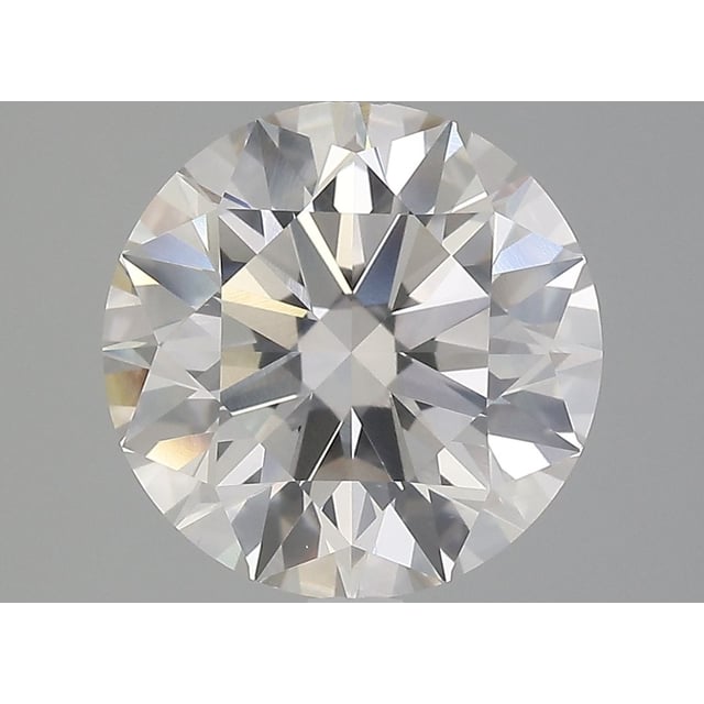 5.03 ct Round K · Faint Brown natural diamond