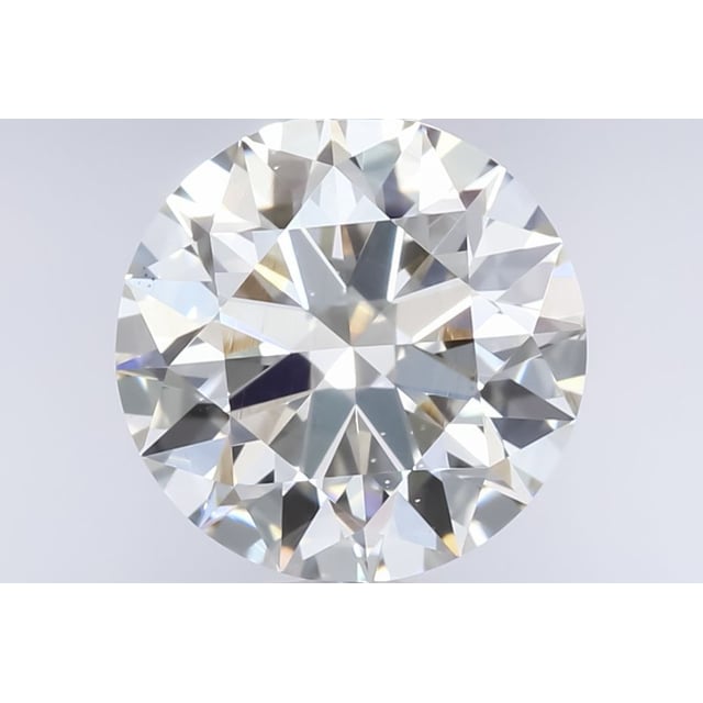 1.57 ct Round L · Faint Brown natural diamond