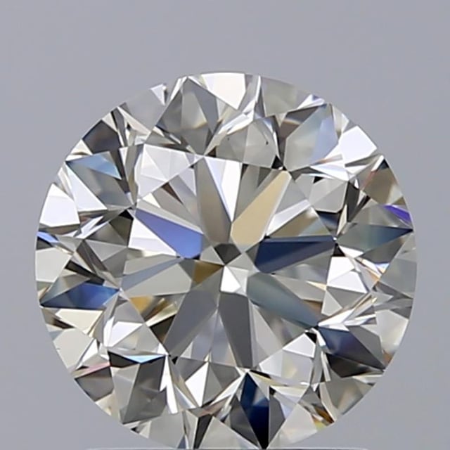 2.00 ct Round K · Faint Brown natural diamond