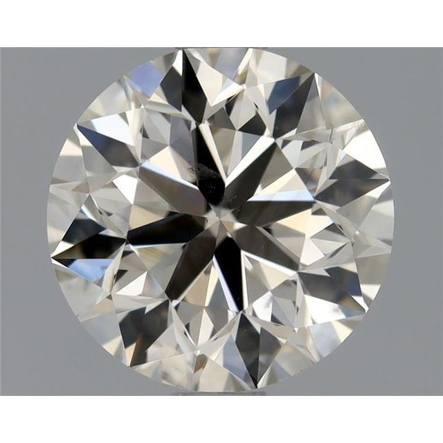 1.50 ct Round M · Faint Brown natural diamond