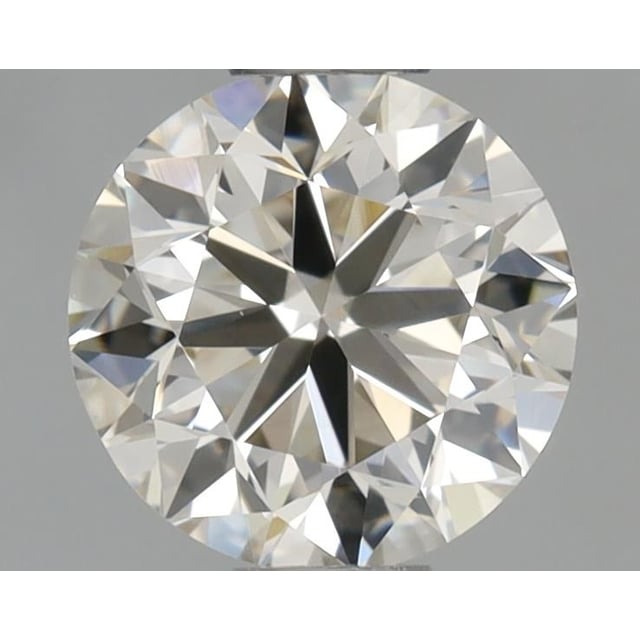 0.60 ct Round N · Very Light Brown natural diamond
