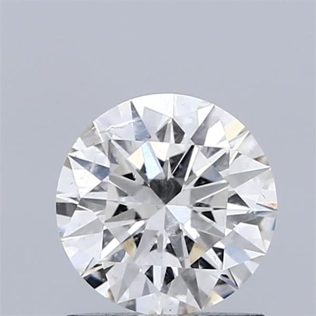 1.04 ct round champagne diamond, GIA K · Faint Brown