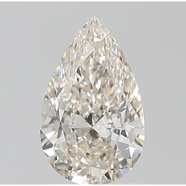 0.90 ct Pear L · Faint Brown natural diamond