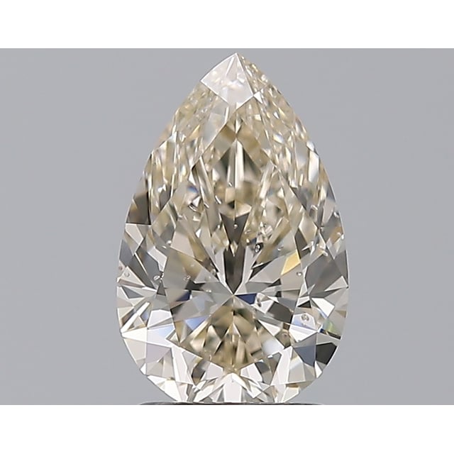 1.70 ct Pear N · Very Light Brown natural diamond