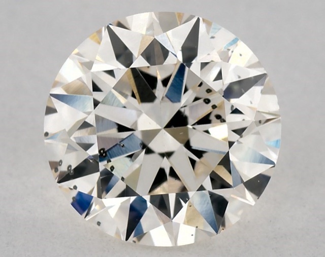 1.59 ct Round K · Faint Brown natural diamond