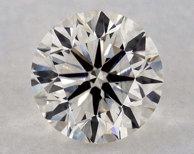 1.01 ct Round K · Faint Brown natural diamond