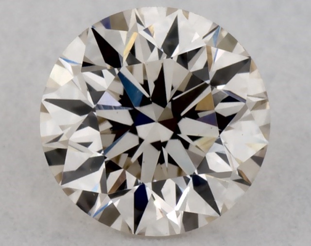 0.41 ct Round K · Faint Brown natural diamond