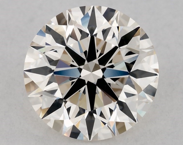 1.54 ct Round K · Faint Brown natural diamond