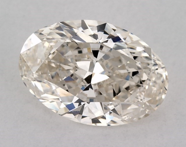 3.01 ct Oval K · Faint Brown natural diamond