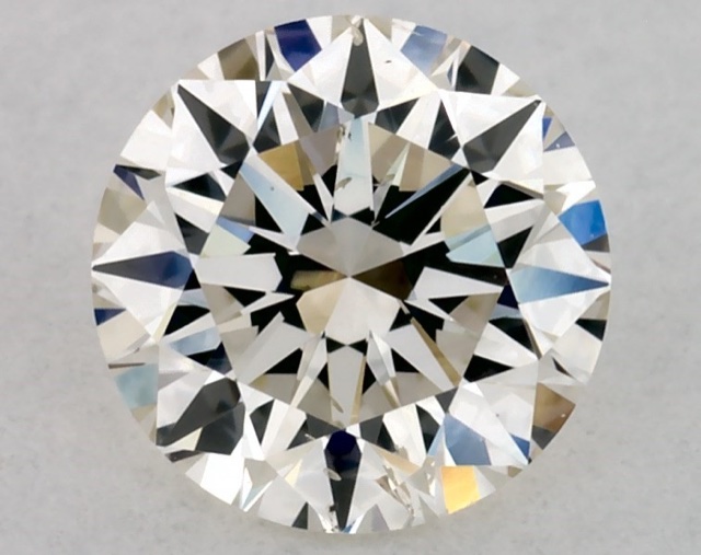 0.41 ct Round K · Faint Brown natural diamond