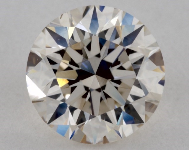 1.01 ct Round K · Faint Brown natural diamond