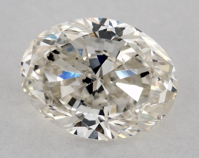 1.00 ct Oval K · Faint Brown natural diamond