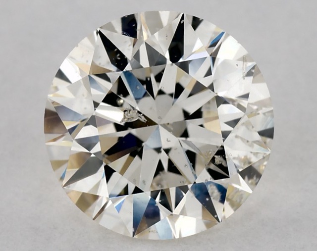1.70 ct Round K · Faint Brown natural diamond