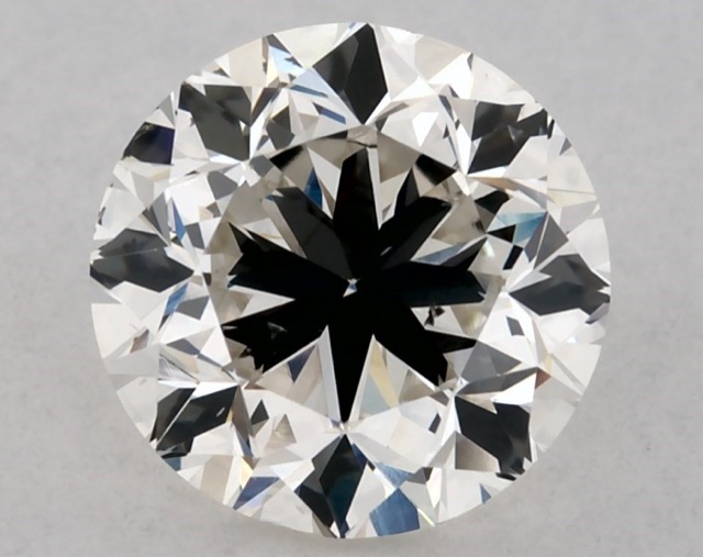 1.00 ct Round K · Faint Brown natural diamond