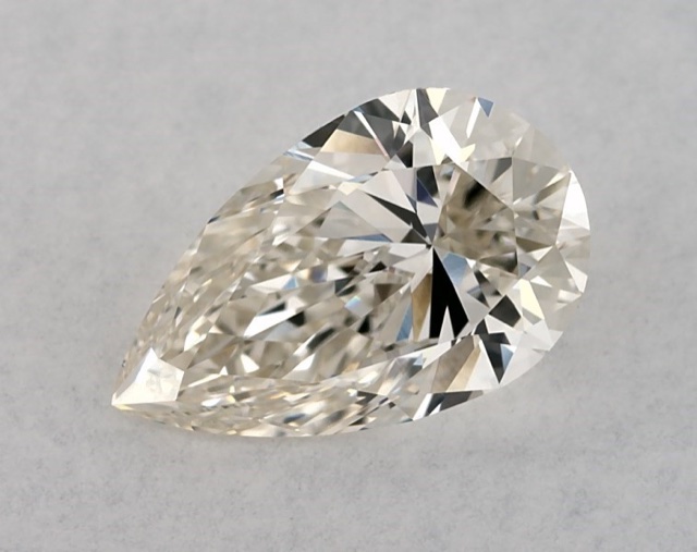 0.72 ct Pear K · Faint Brown natural diamond