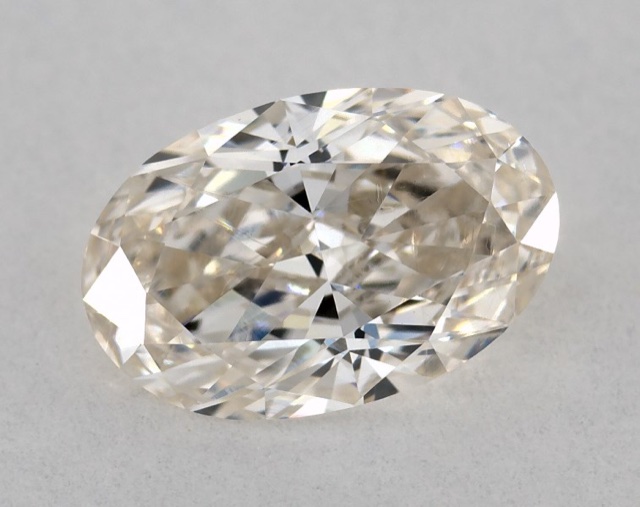 0.80 ct Oval K · Faint Brown natural diamond