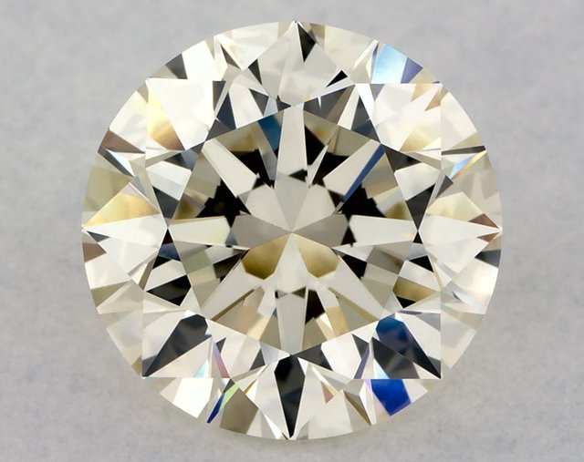 2.50 ct Round K · Faint Brown natural diamond