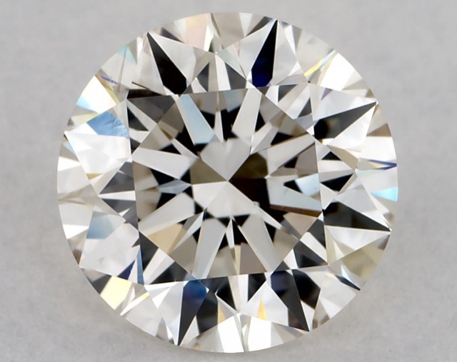 1.33 ct Round K · Faint Brown natural diamond