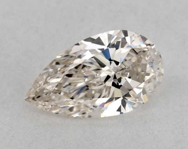 0.79 ct Pear K · Faint Brown natural diamond