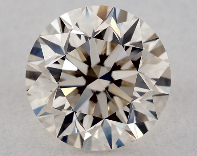 1.70 ct Round K · Faint Brown natural diamond