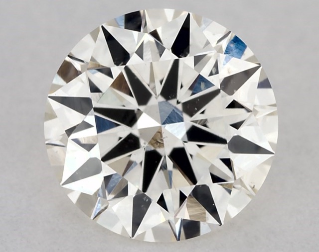 0.80 ct Round K · Faint Brown natural diamond