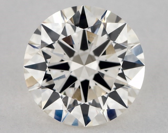 0.74 ct Round K · Faint Brown natural diamond