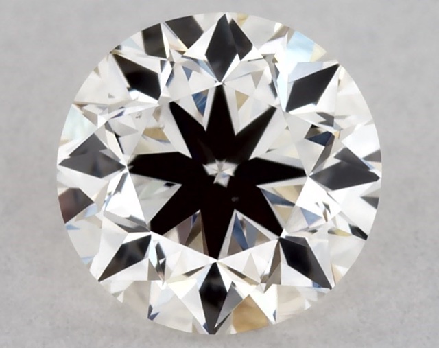 0.50 ct round champagne diamond, GIA K · Faint Brown