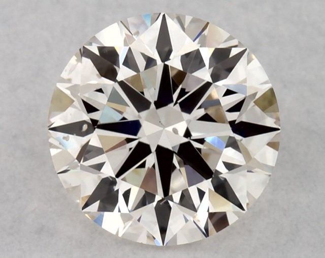 0.90 ct Round K · Faint Brown natural diamond
