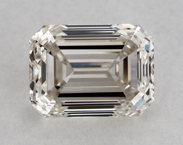 1.54 ct Emerald K · Faint Brown natural diamond