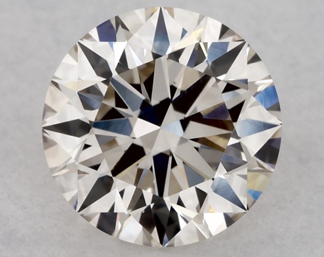 0.59 ct Round K · Faint Brown natural diamond