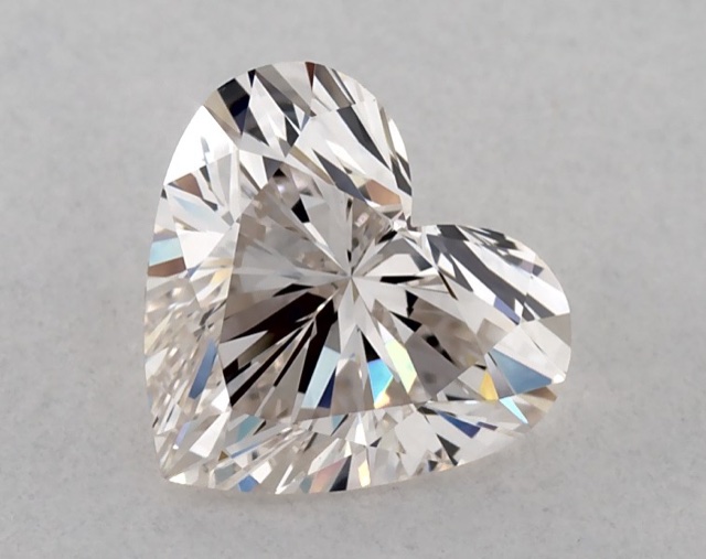 0.94 ct Heart K · Faint Brown natural diamond