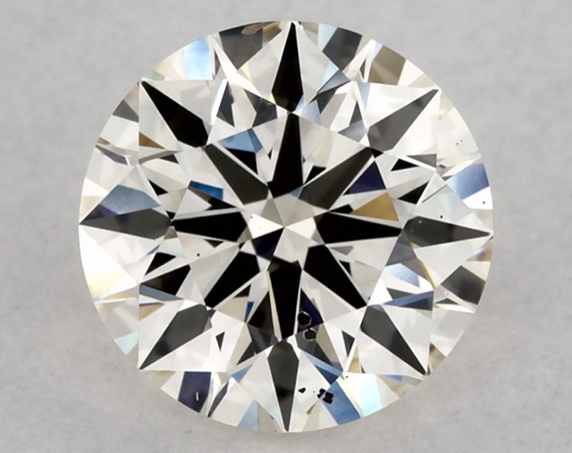 1.11 ct Round K · Faint Brown natural diamond
