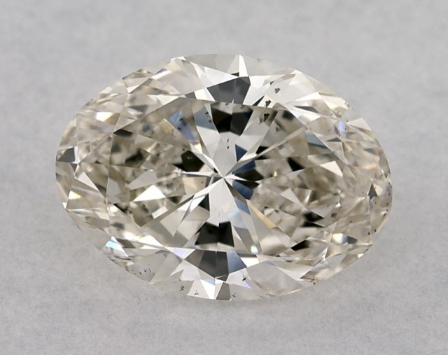 3.01 ct Oval K · Faint Brown natural diamond